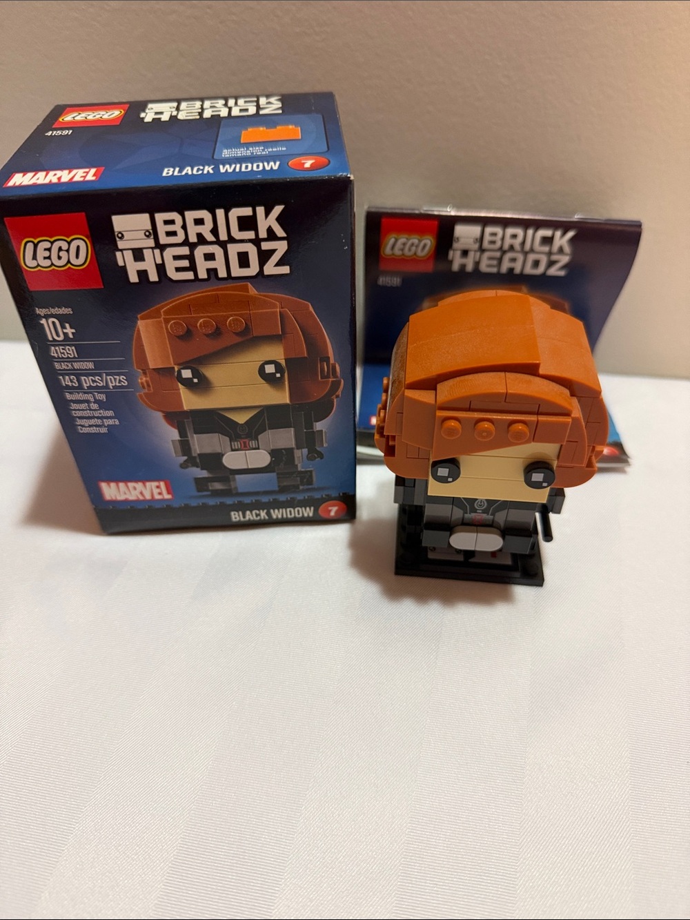 LEGO BrickHeadz Black Widow with Orange Hair